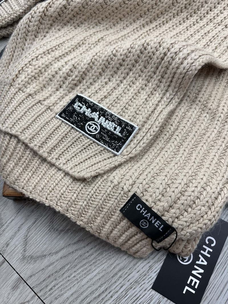 Chanel Caps Scarfs